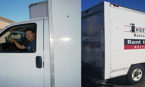 Compact baby box truck for local deliveries