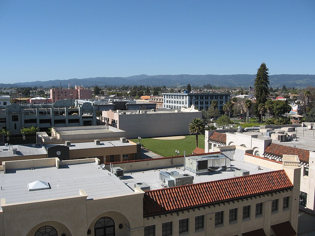 Downtown in Watsonville, California